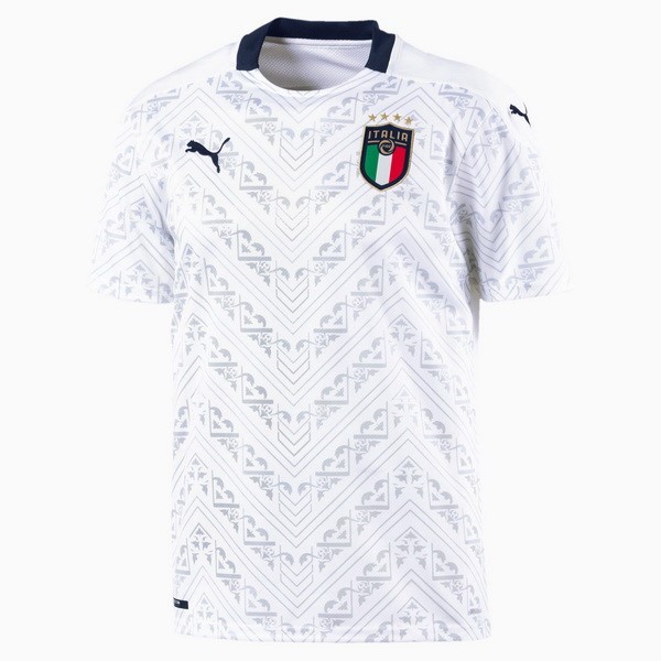 Tailandia Camiseta Italia Segunda equipo 2020 Blanco